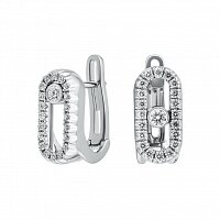 Серьги из золота 585 пробы 270497