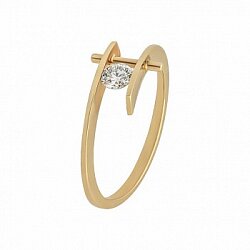 Золотое кольцо 585 пробы 170038