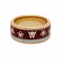 Золотое кольцо 750 пробы 170357