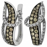 Серьги из золота 585 пробы 270005