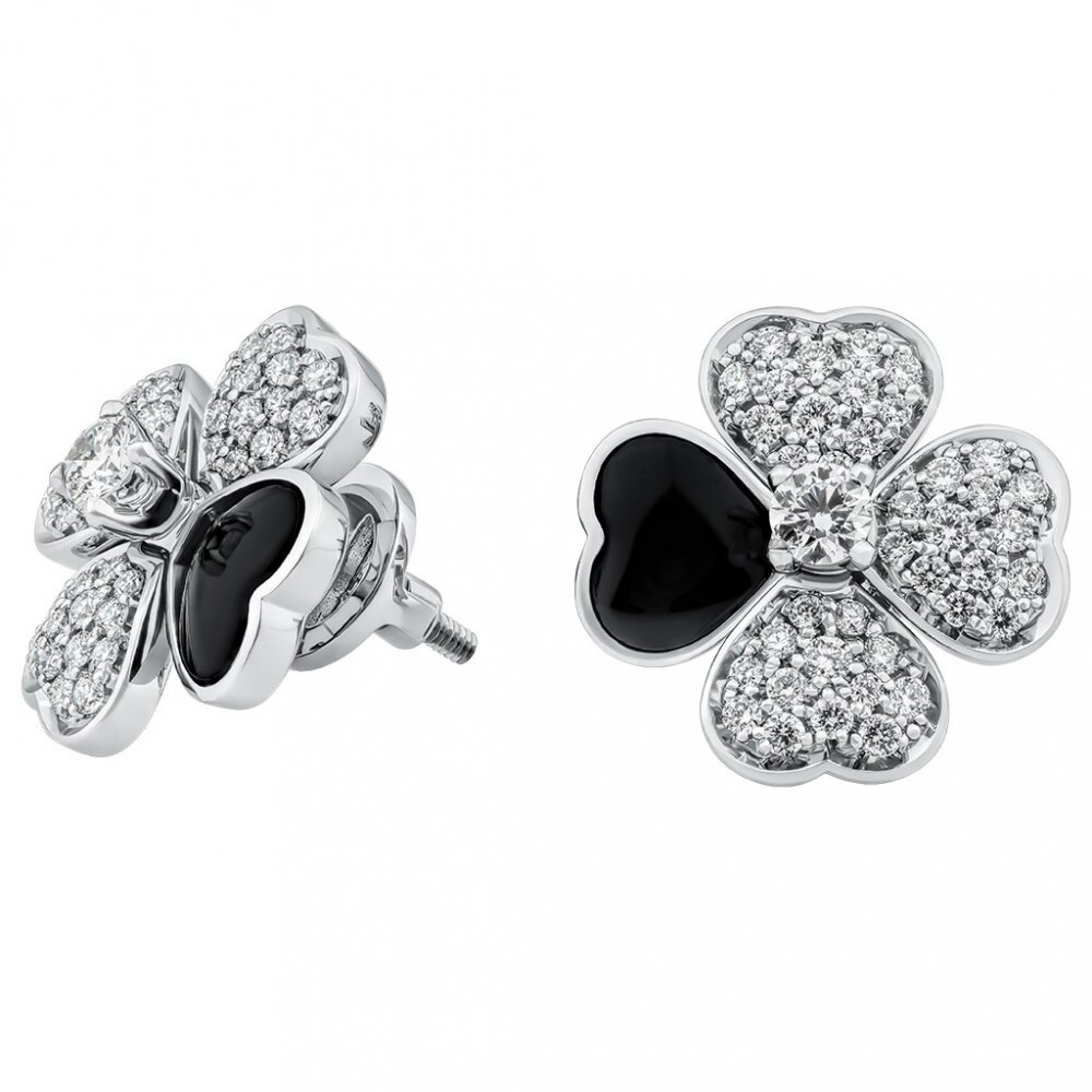 Серьги из золота 750 пробы инд 274