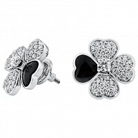 Серьги из золота 750 пробы инд 274