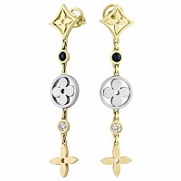 Серьги из золота 585 пробы 270413