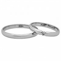 Золотое обручальное кольцо 585 пробы 170172