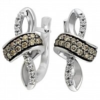 Серьги из золота 585 пробы 270009