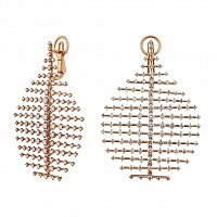 Серьги из золота 750 пробы инд 267