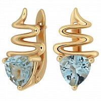 Серьги из золота 585 пробы 280089
