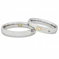 Золотое обручальное кольцо 585 пробы 170424