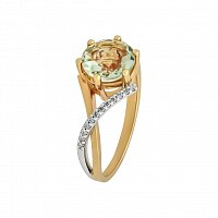 Золотое кольцо 585 пробы 170136