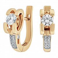 Серьги из золота 585 пробы 270036