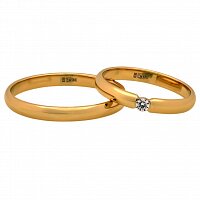 Золотое кольцо 585 пробы 120190