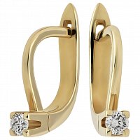 Серьги из золота 585 пробы 270165